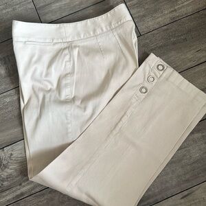 Liz Claiborne stretchy khaki pants